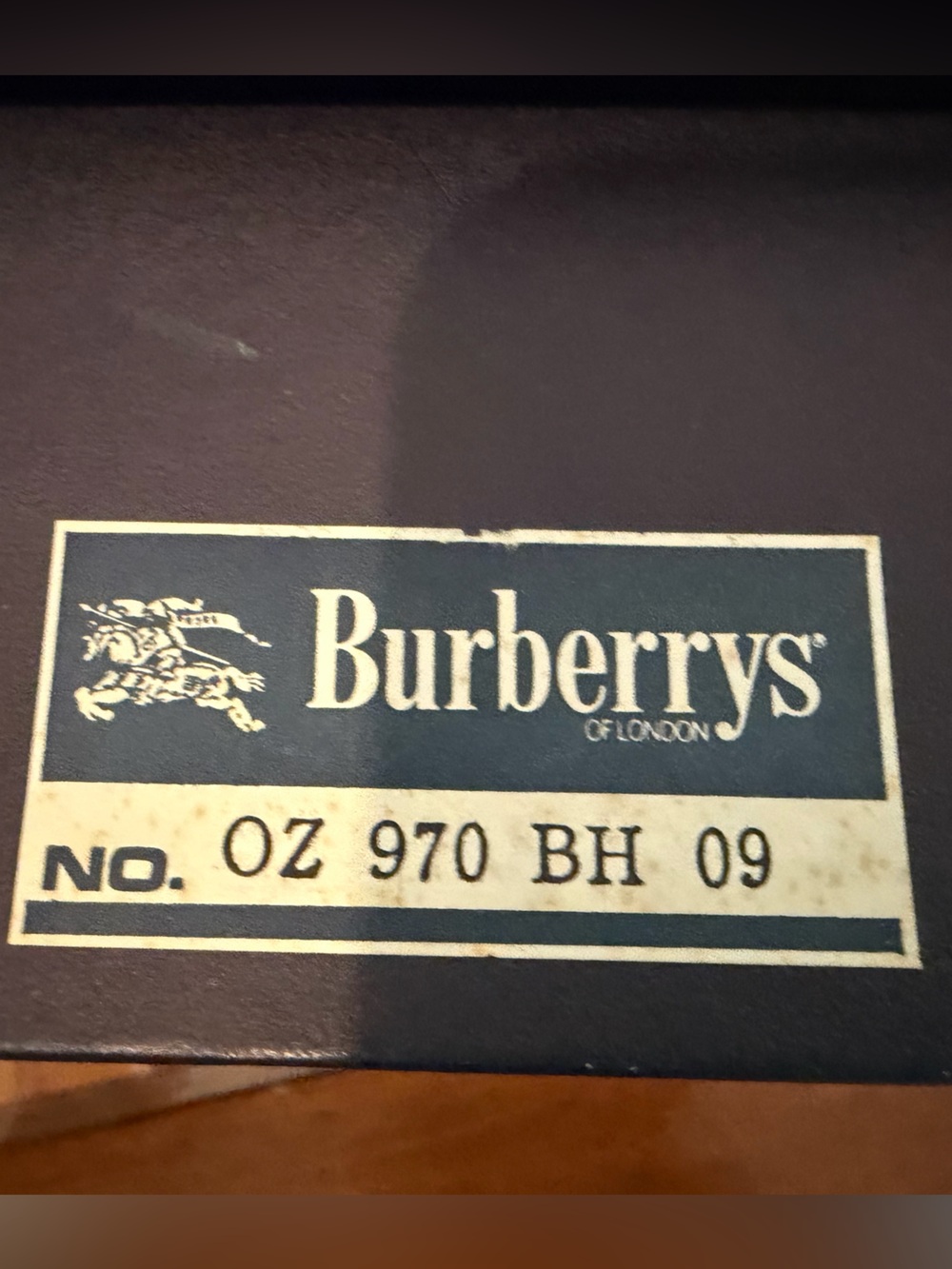 Vintage Burberry London Black Leather Crossbody Bag Nova Check w/ Box Dust Bag - Picture 12 of 15